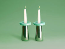 Load image into Gallery viewer, Colourful Mushroom Candlestick Holders