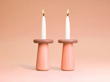 Load image into Gallery viewer, Colourful Mushroom Candlestick Holders