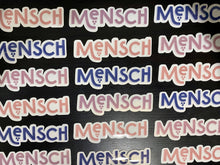 Load image into Gallery viewer, Mensch Vinyl Sticker: Pink