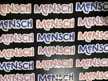 Load image into Gallery viewer, Mensch Vinyl Sticker: Peach
