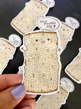 Load image into Gallery viewer, Afikomen Matzah - You Found Me - Passover - Sticker
