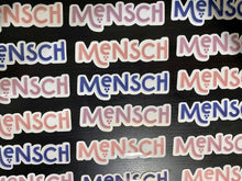 Load image into Gallery viewer, Mensch Vinyl Sticker: Pink