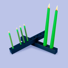 Load image into Gallery viewer, The Two-in-One Menorah & Candle Holder