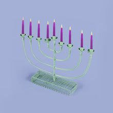 Load image into Gallery viewer, Wire Menorah - Round