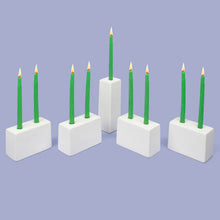 Load image into Gallery viewer, Block Menorah / Chanukiah