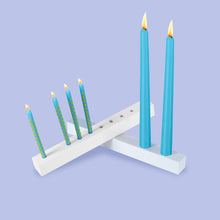 Load image into Gallery viewer, The Two-in-One Menorah & Candle Holder