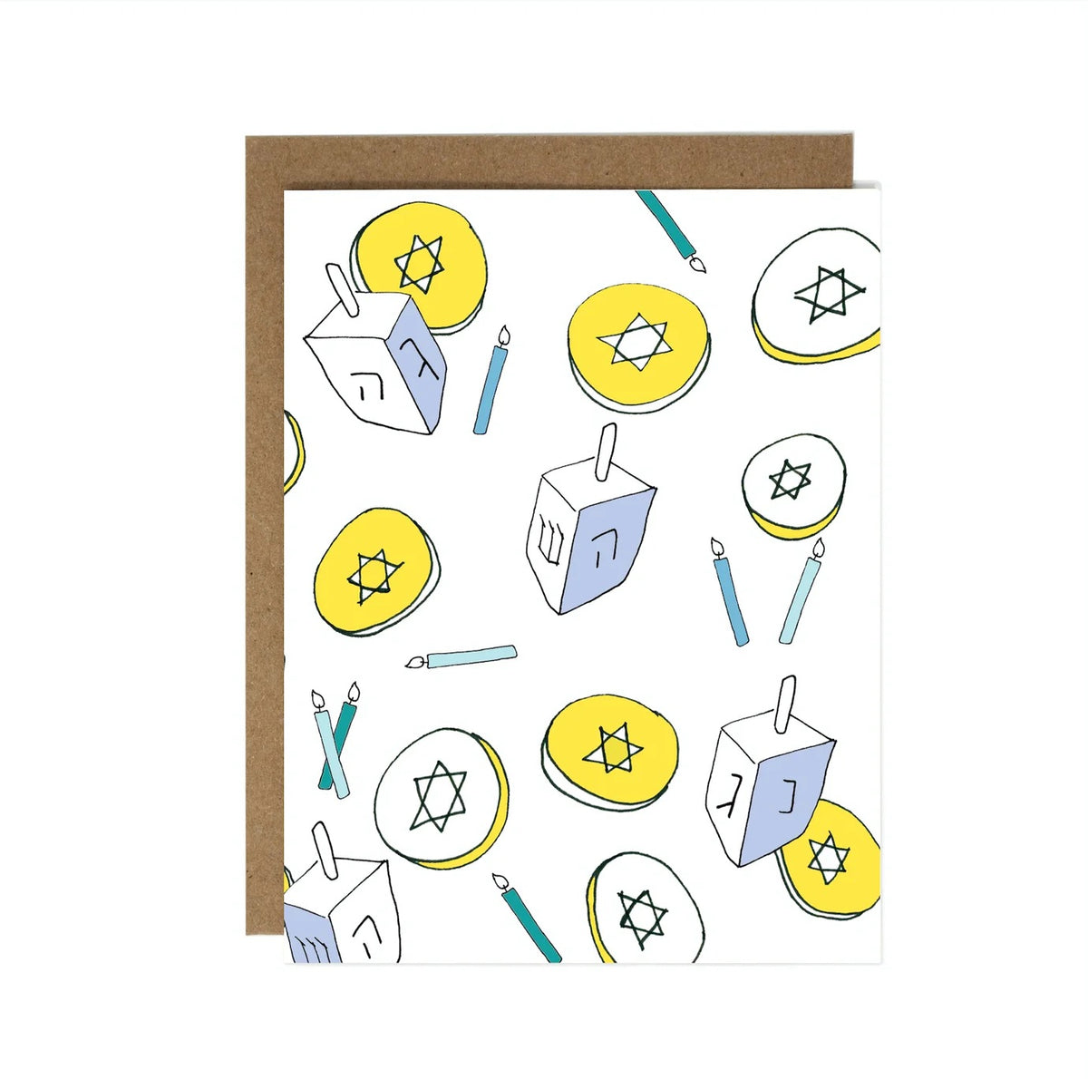 Dreidel Dreidel Greeting Card – Jewish Museum of Australia