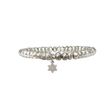 Load image into Gallery viewer, Star of David Beaded Bracelet