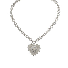 Load image into Gallery viewer, Magen David / Star of David Heart Charm Necklace