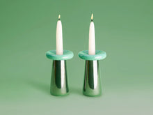 Load image into Gallery viewer, Colourful Mushroom Candlestick Holders
