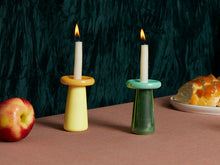 Load image into Gallery viewer, Colourful Mushroom Candlestick Holders
