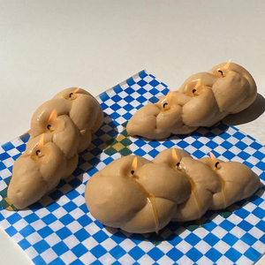 Challahdad Bread Candle