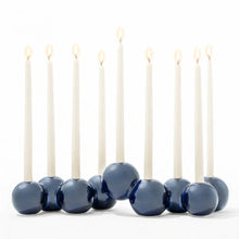 Load image into Gallery viewer, Bubble Chanukiah - Indigo
