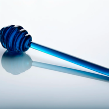Load image into Gallery viewer, Iridescent Glass Honey Dipper
