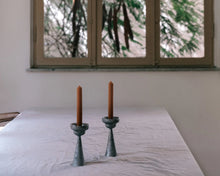 Load image into Gallery viewer, Noga Shabbat Candlesticks Pair
