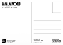 Load image into Gallery viewer, Postcard ZAHALKAWORLD
