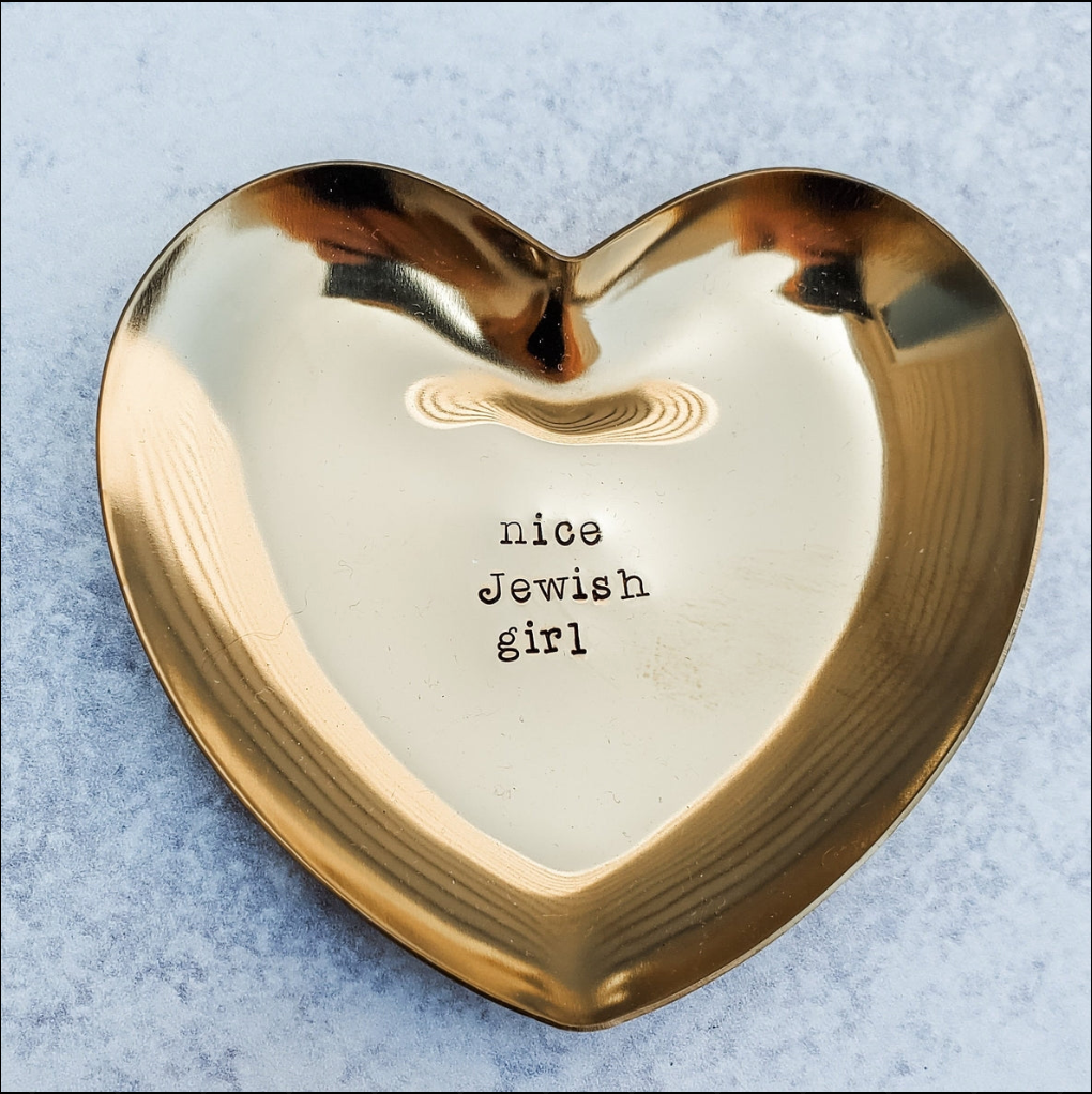 Nice Jewish Girl Trinket Dish