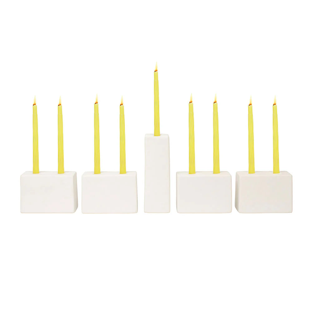 Block Menorah / Chanukiah