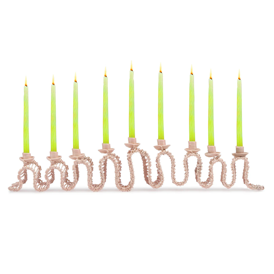 Wire Menorah – Wave