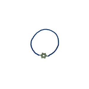 Call Me Chloe beaded Magen David Bracelet