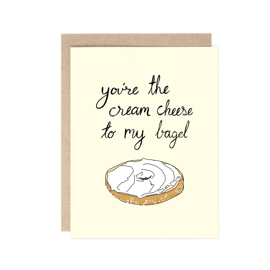 You Are My Cream Cheese Valentine Card