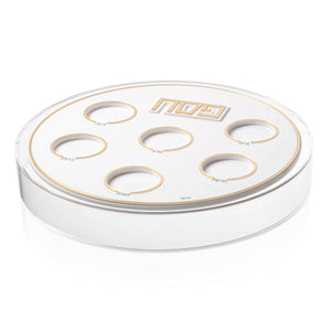 Suspended Seder Plate: Gold