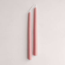 Load image into Gallery viewer, 12&quot; Beeswax Taper Candles: Blossom
