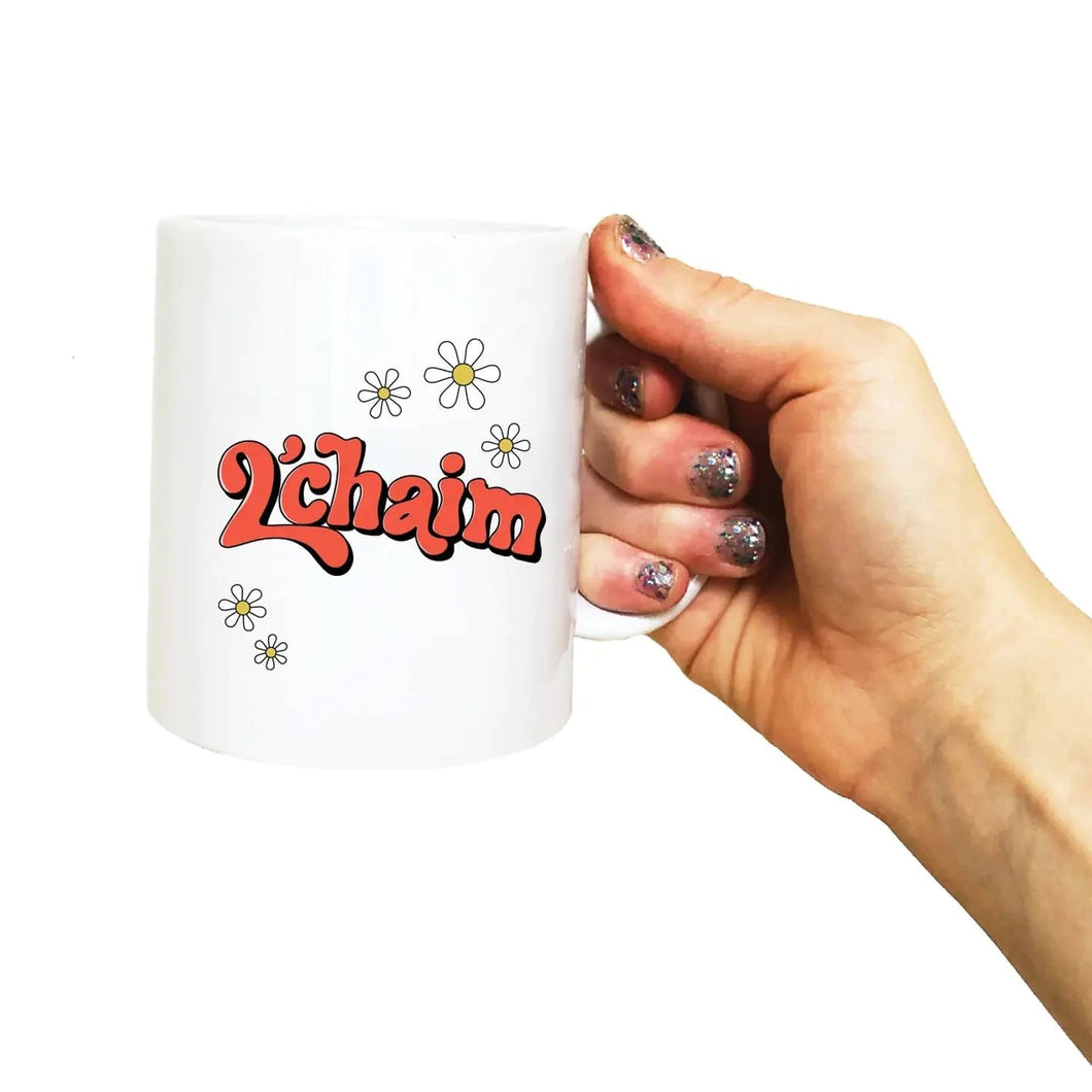 Daisies L'Chaim Mug