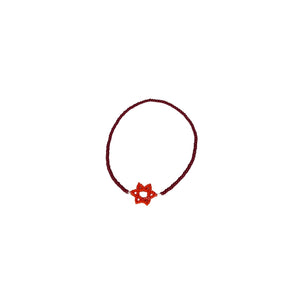 Call Me Chloe beaded Magen David Bracelet