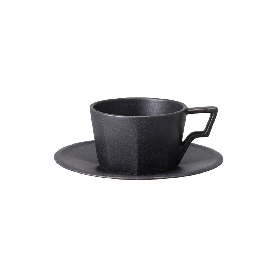 Kinto Octo cup and saucer medium